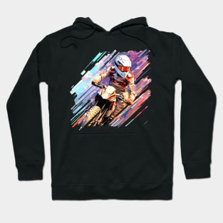 Moto Racing Fast Speed Competition Abstract Hoodie